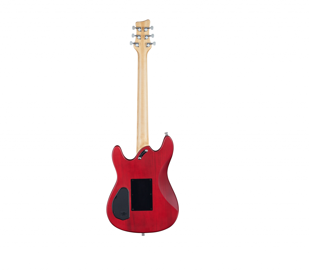 גיטרה חשמלית FRAMUS FDS Diablo Pro Burgundy Red Transparent Satin — תמונה 2