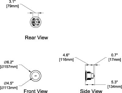 רמקול שקוע  BOSE FreeSpace 3 Flush-Mount Satellites — תמונה 5