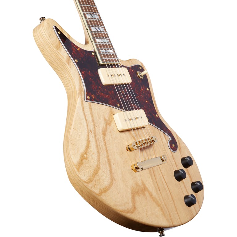 גיטרה חשמלית D'Angelico DELUXE BEDFORD NATURAL — תמונה 2