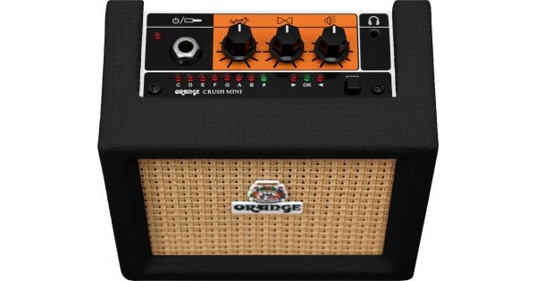 מגבר מיני לגיטרה שחור ORANGE CRUSH-MINI-BK AMP 3WATT — תמונה 2