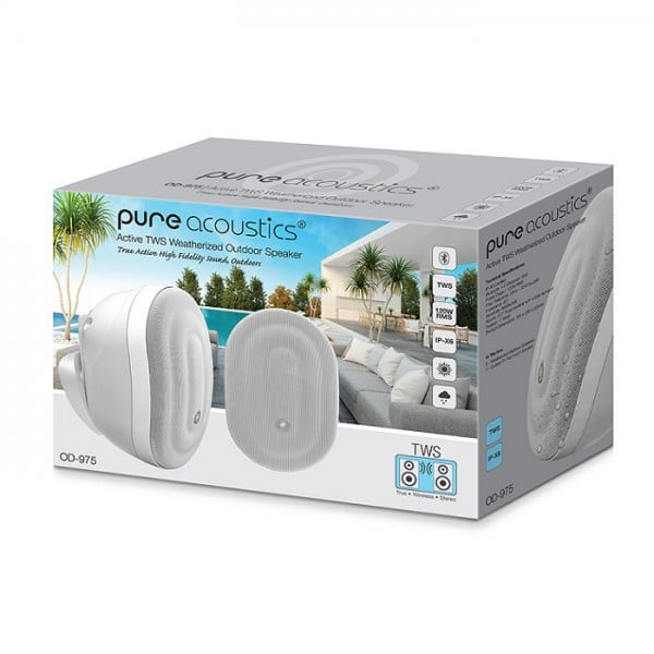 רמקולים בלוטוס OUTDOOR מוגברים אלחוטיים Pure Acoustics OD-975 — תמונה 3