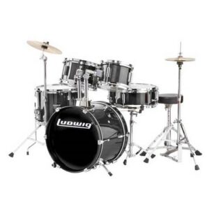 מערכת תופים לילדים Ludwig LJR106 - Black