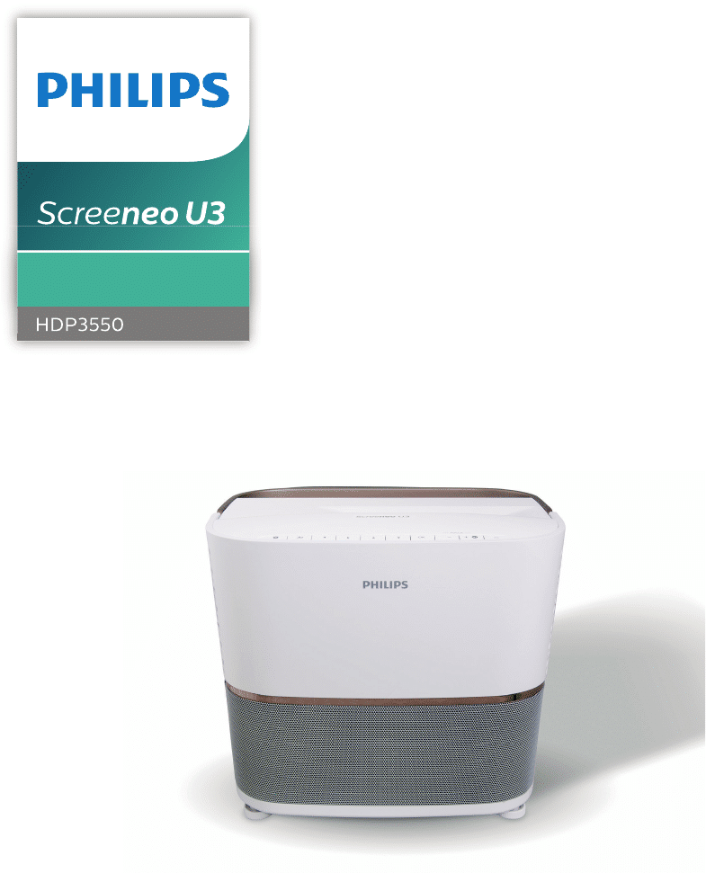 מקרן Philips Screeneo U3 HDP3550 פיליפס — תמונה 3