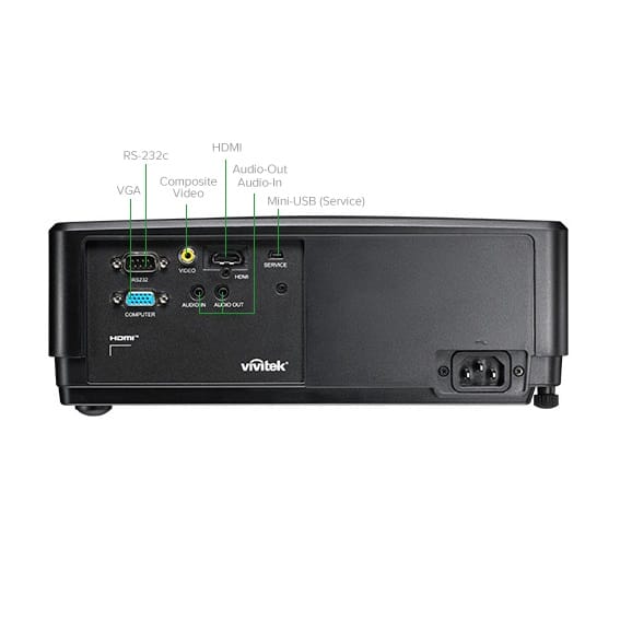מקרן Vivitek DX255 HD Ready — תמונה 2