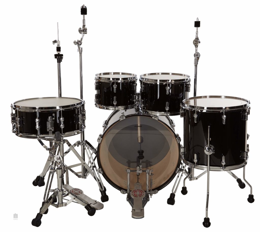 מערכת תופים 5 חלקים + אביזרים "20 SONOR AQ1 Studio Set Piano Black — תמונה 2