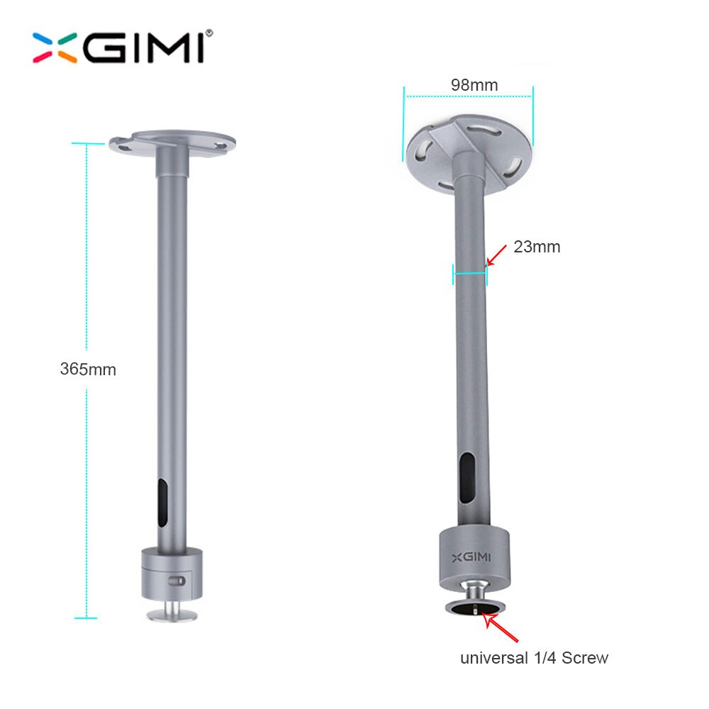 מתקן תלייה תקרתי למקרן XGIMI — תמונה 2