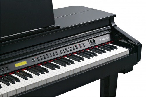 פסנתר כנף חשמלי שחור 88 קלידים KURZWEIL KAG100 BP — תמונה 3
