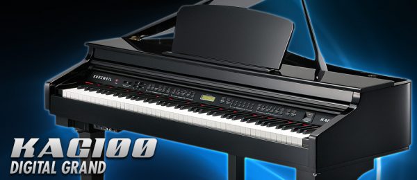 פסנתר כנף חשמלי שחור 88 קלידים KURZWEIL KAG100 BP — תמונה 4