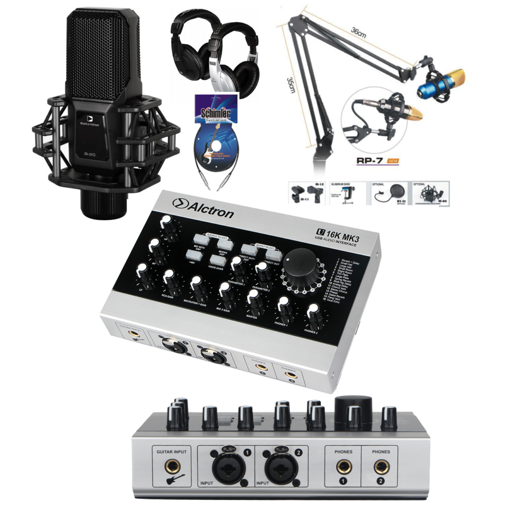 חבילת אולפן ביתי מקצועי ALCTRON HD1