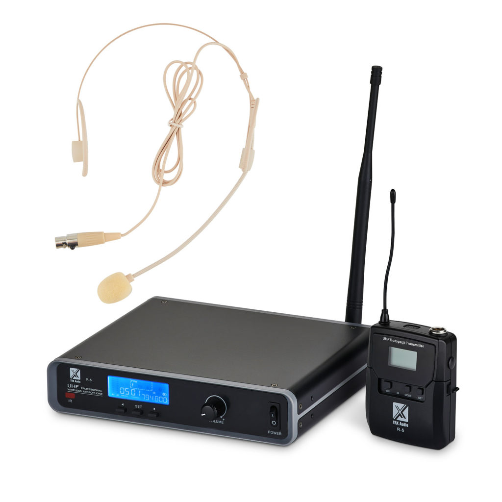 מדונה אלחוטית מקצועית TRX Audio R5 תדר משתנה — תמונה 2