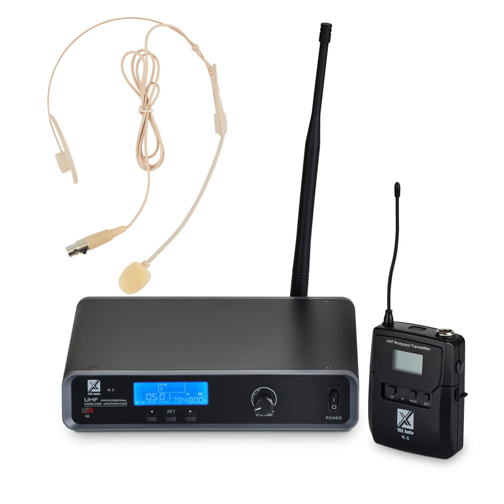 מדונה אלחוטית מקצועית TRX Audio R5 תדר משתנה