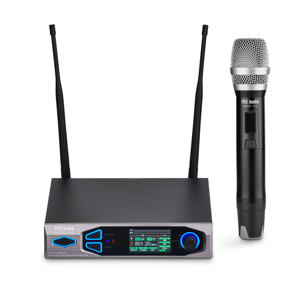 מיקרופון אלחוטי מקצועי  TRX Audio X5000-Pro — תמונה 2