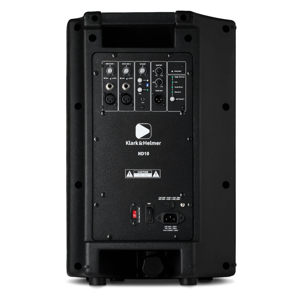 רמקול מוגבר 10″ Klark&Helmer HD10 — תמונה 3