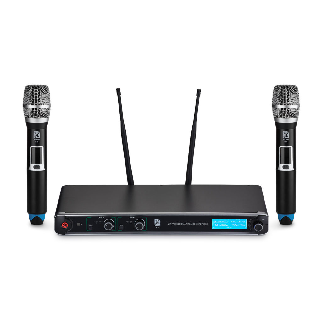 זוג מיקרופונים אלחוטיים TRX Audio R-5 — תמונה 2