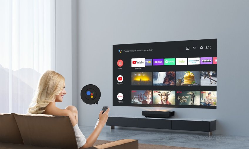 מקרן לייזר UST צמוד קיר \ טווח קצר Xgimi Aura 4K — תמונה 2
