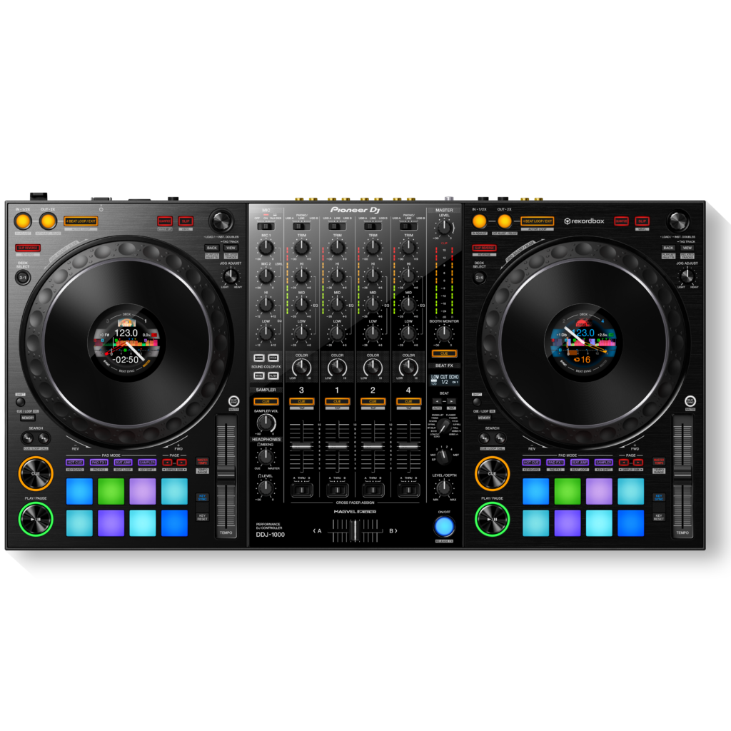 קונטרולר Pioneer DDJ-1000 ל- Rekordbox