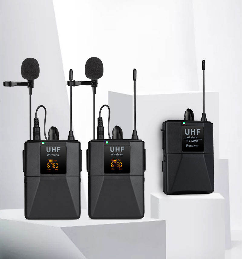 מיקרופון דש אלחוטי (VHF) לסמארטפון MGY V4 — תמונה 4