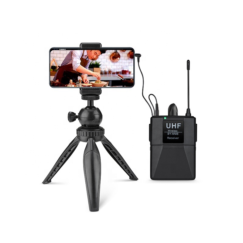 מיקרופון דש אלחוטי (VHF) לסמארטפון MGY V4