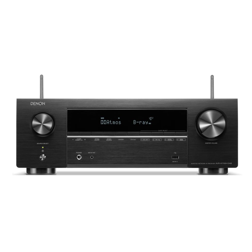 רסיבר Denon AVR-X1700H דנון — תמונה 3