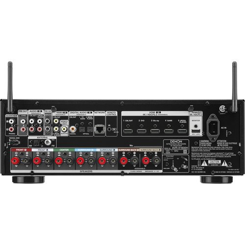 רסיבר ‏7.2 ‏ערוצים Denon AVR-X1600H דנון — תמונה 2