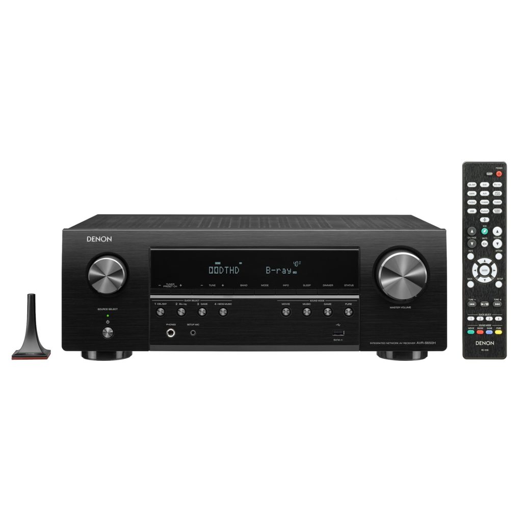 רסיבר ‏5.2 ‏ערוצים Denon AVR-S650H דנון — תמונה 3