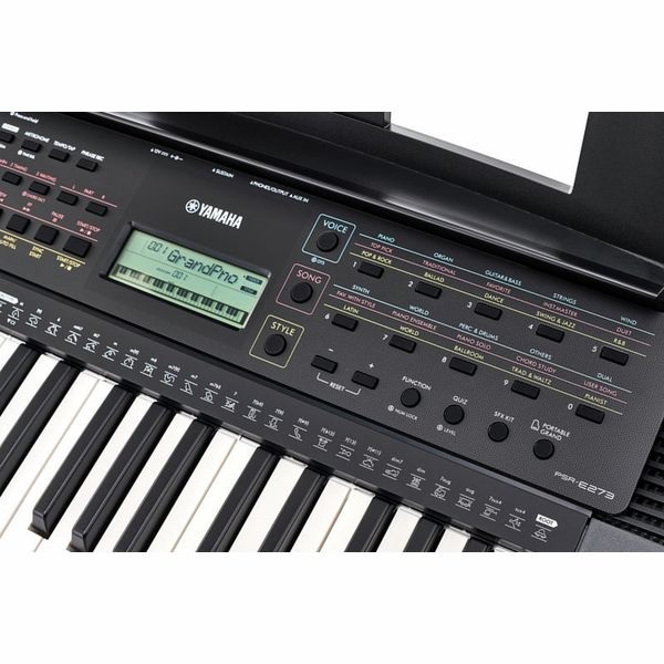 חבילת נגינה Yamaha PSR E273 למתחילים כולל בידורית Spirit-1000 — תמונה 2