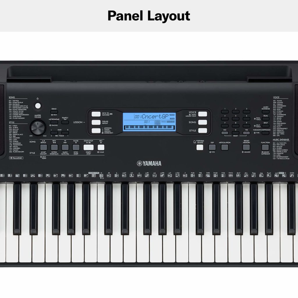 חבילת נגינה Yamaha PSR E373 למתחילים ומתקדמים ! כולל בידורית Spirit-1000 — תמונה 8