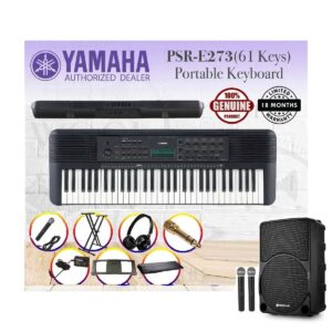 חבילת נגינה Yamaha PSR E373 למתחילים ומתקדמים ! כולל בידורית Spirit-1000