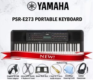 חבילת נגינה Yamaha PSR E273 למתחילים !