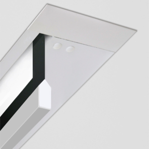 מסך הקרנה חשמלי שקוע תקרה 106" (16:9) Jeason Screen Blue-Diamond — תמונה 3