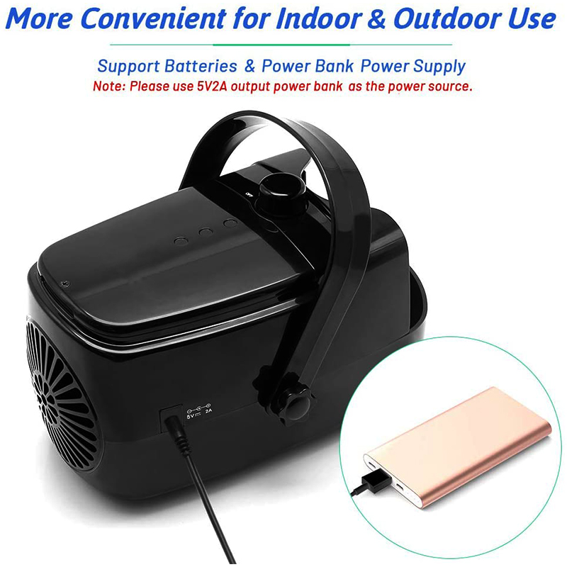 מכונת בועות סבון מקצועית [נטענת] להפעלות AirLight BM20-Pro