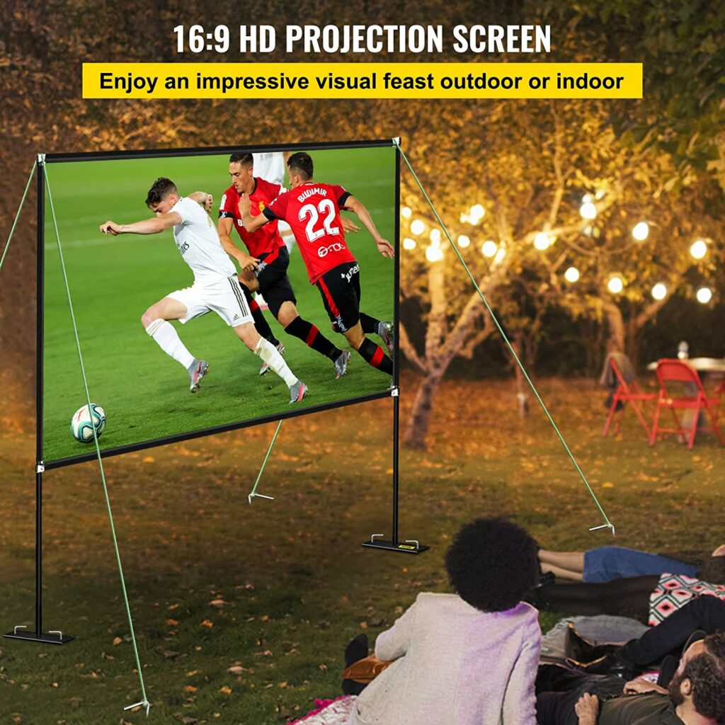 מסך הקרנה נייד מתקפל בגודל 120" Jeason Screen — תמונה 2