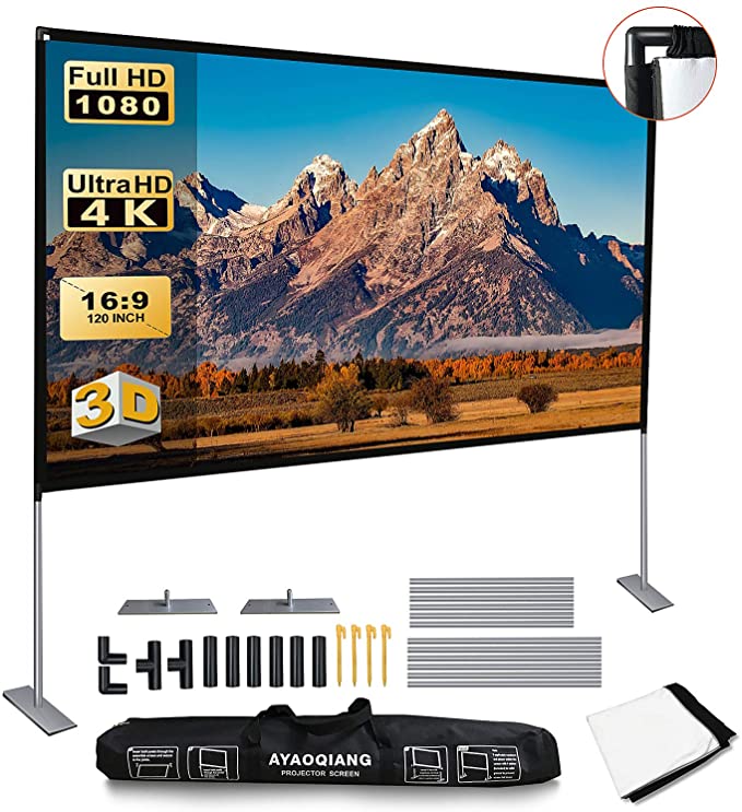 מסך הקרנה נייד מתקפל בגודל 120" Jeason Screen — תמונה 6