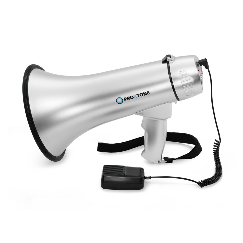 מגפון מקצועי ProXtone 35W כולל הקלטה ומיקרופון נשלף