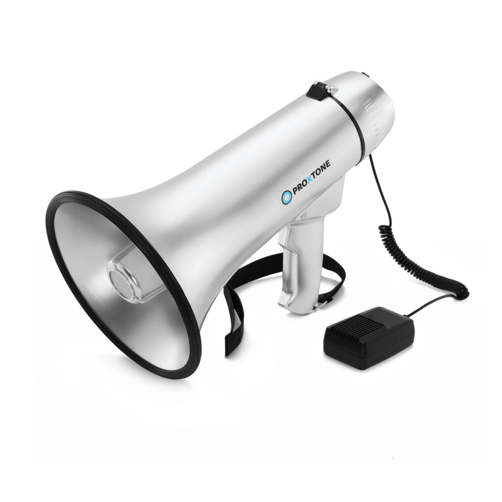 מגפון מקצועי ProXtone 35W כולל הקלטה ומיקרופון נשלף — תמונה 2