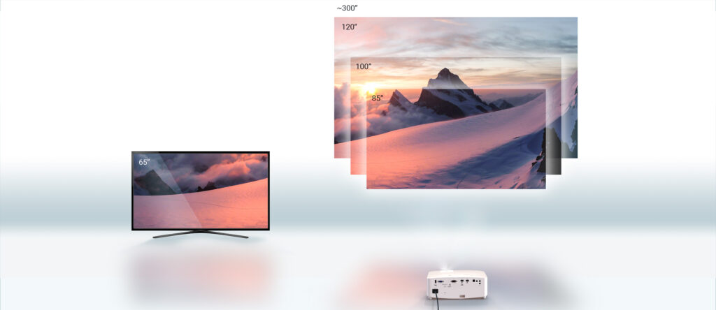 מקרן Optoma UHD55 אופטומה 4K / UHD — תמונה 2