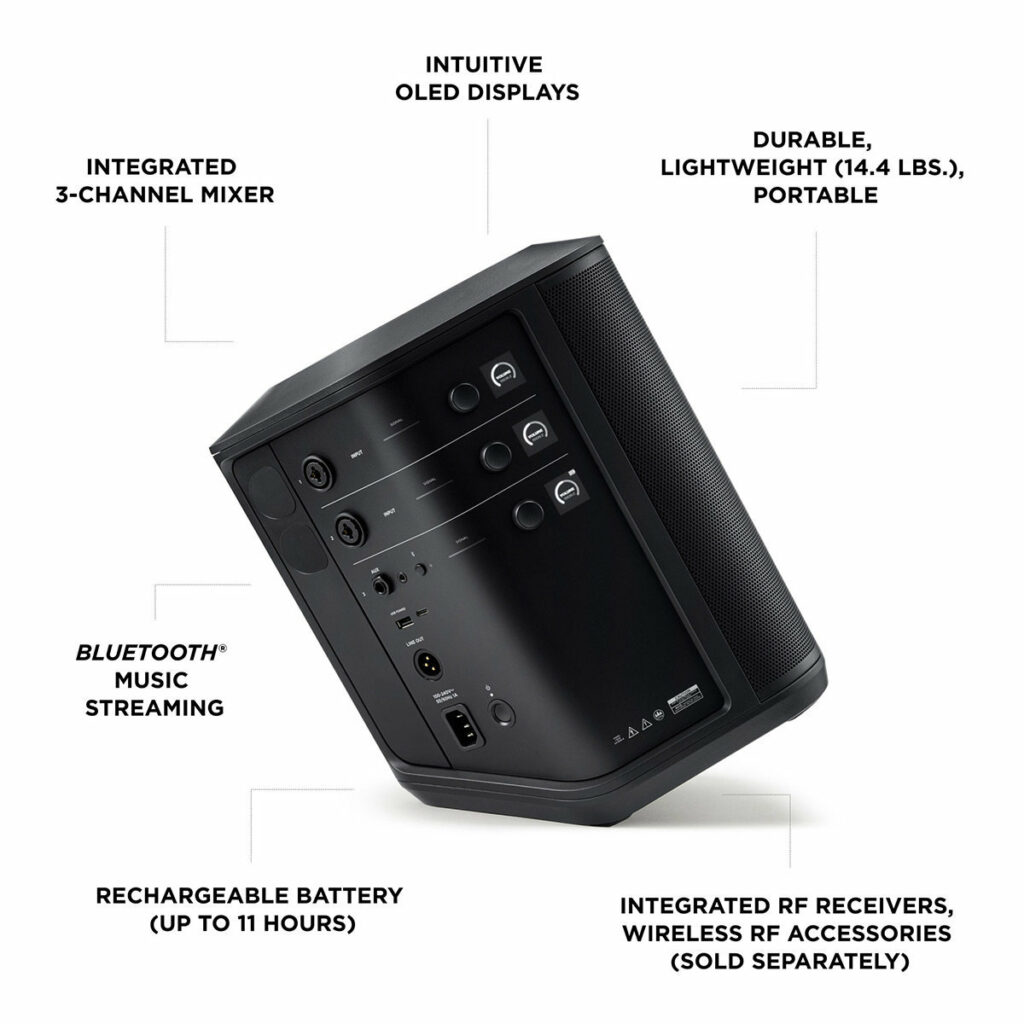 בידורית רמקול נייד Bose S1 Pro Plus — תמונה 4