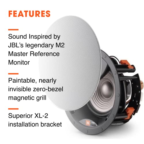 רמקול שקוע תקרה עגול JBL B6IC — תמונה 2