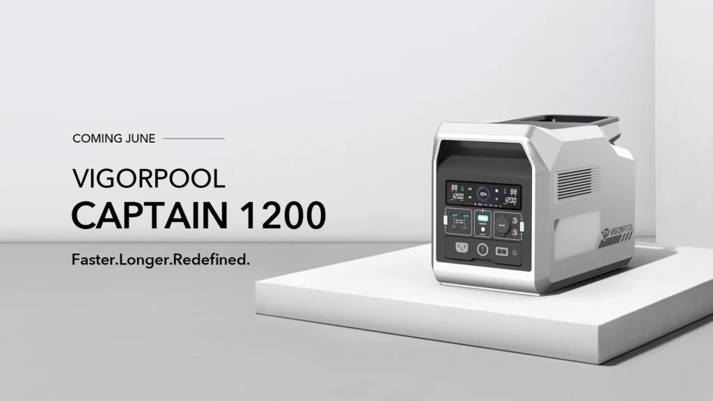 גנרטור חשמלי סולארי Vigorpool Captain 1200 — תמונה 7