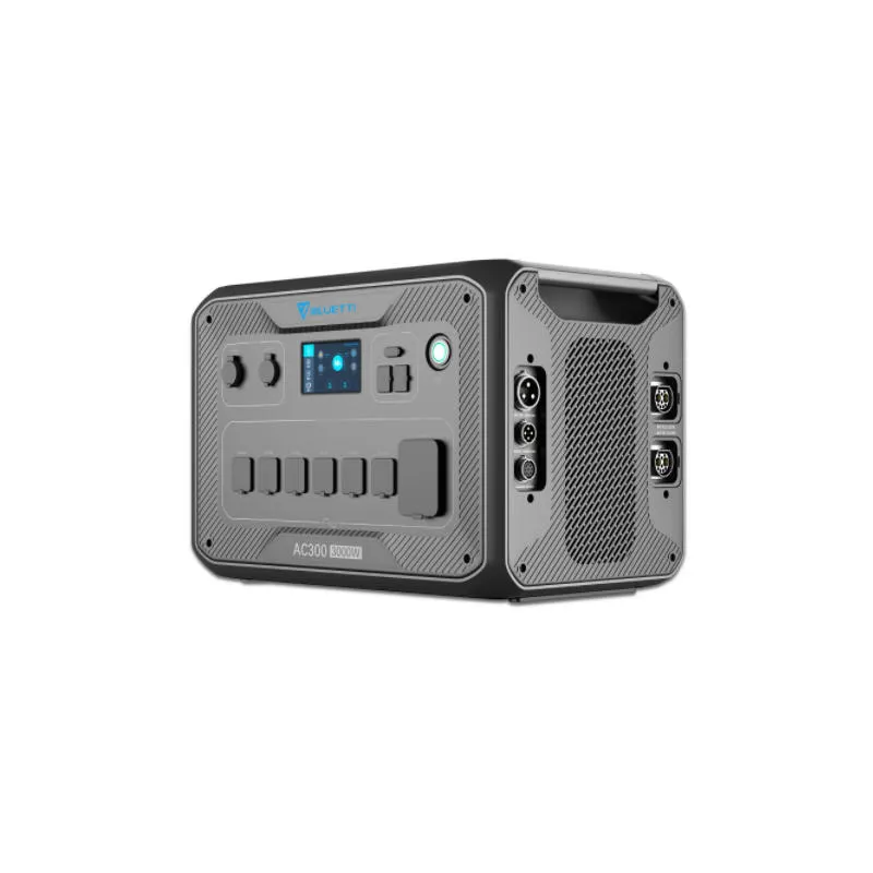 גנרטור חשמלי סולארי BLUETTI AC300 | יחידה ראשית — תמונה 2