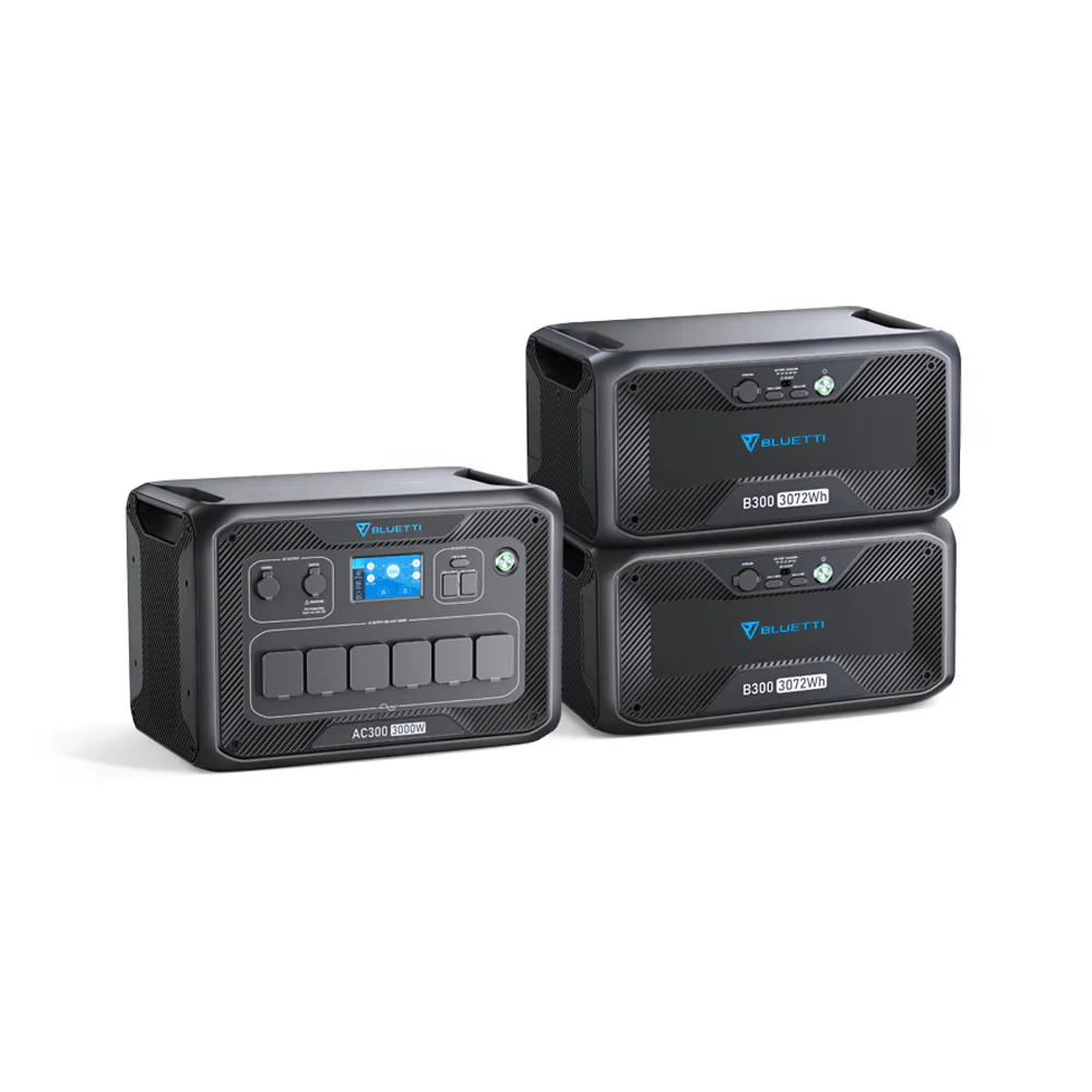 גנרטור חשמלי סולארי BLUETTI AC300 | יחידה ראשית — תמונה 3