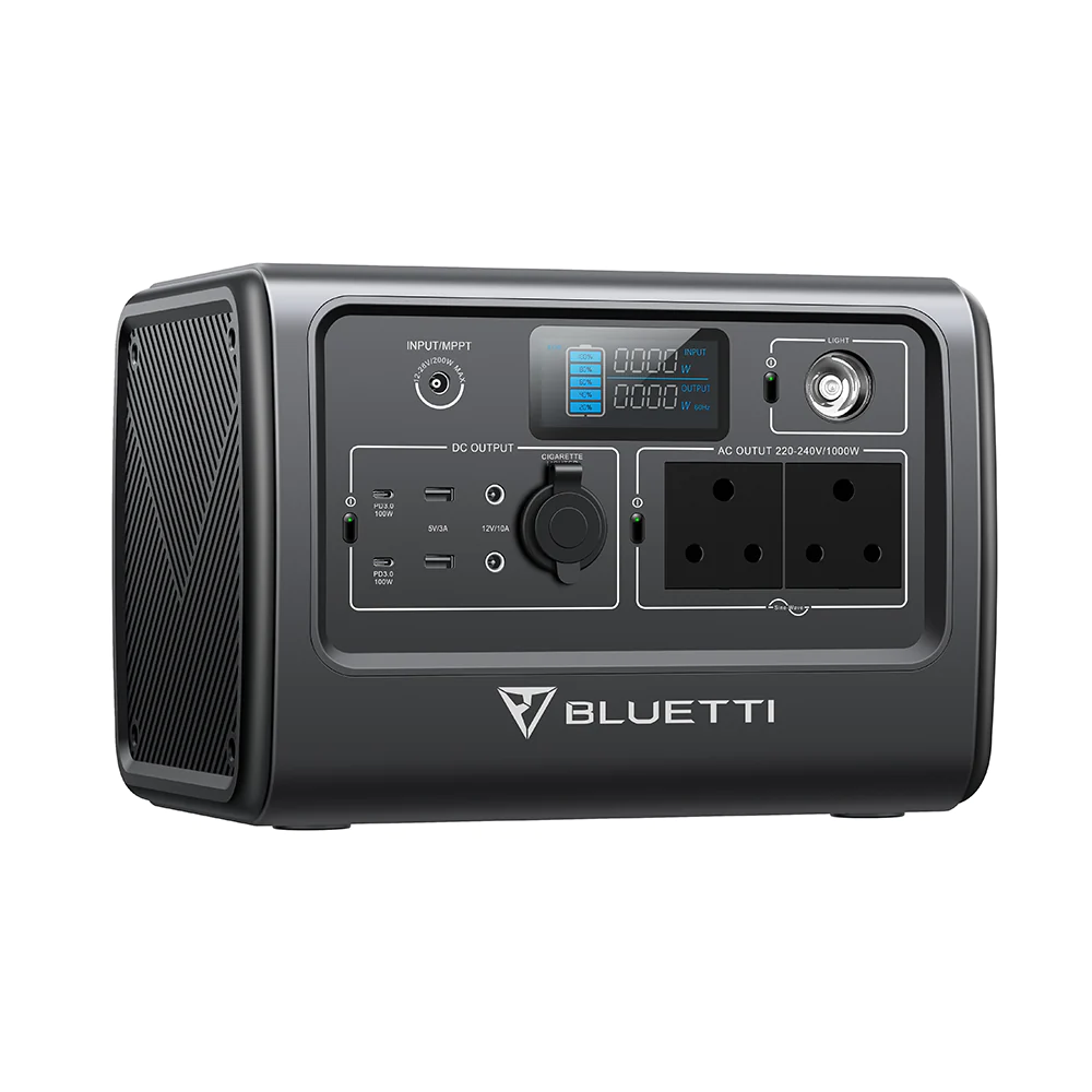 גנרטור חשמלי סולארי BLUETTI PowerOak EB70 | 1000W 716Wh