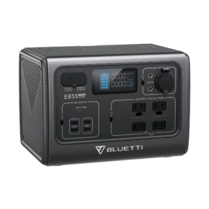 גנרטור חשמלי סולארי BLUETTI PowerOak EB55 | 700W 537Wh