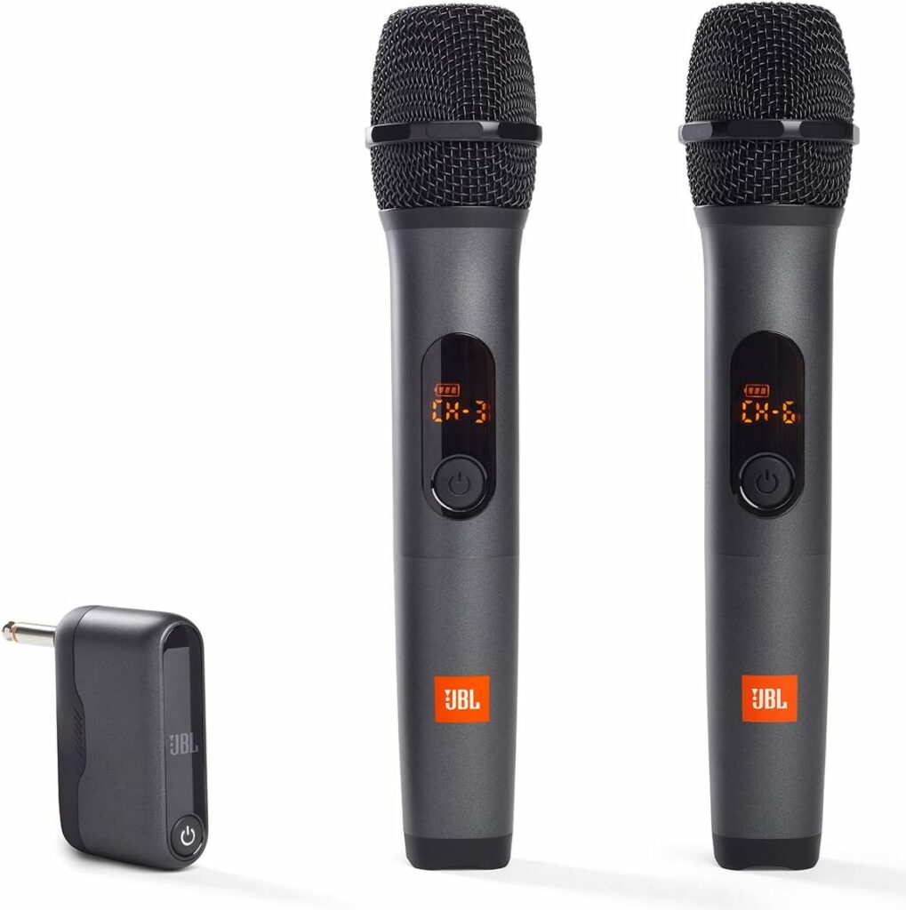 מיקרופון אלחוטי JBL (זוג) לרמקול נייד JBL PartyBox 310/710/1000