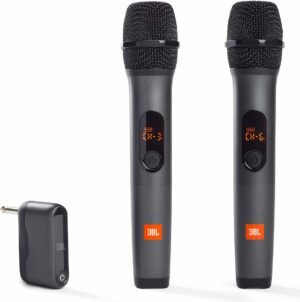 מיקרופון אלחוטי JBL (זוג) לרמקול נייד JBL PartyBox 310/710/1000