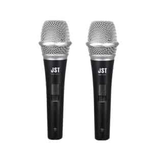 זוג מיקרופונים דינמיים JST SM-705 לרמקול JBL Partybox