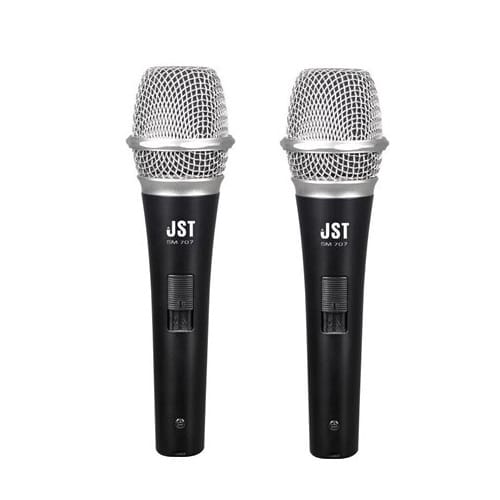 זוג מיקרופונים דינמיים JST SM-705 לרמקול JBL Partybox