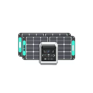 קיט הכולל : גנרטור סולארי Captain 1200 + פנל 100W Solar של המותג VigorPool