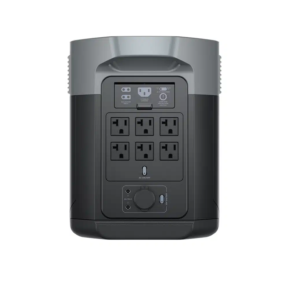 גנרטור סולארי חשמלי \ תחנת כח ניידת ECOFLOW DELTA 2 — תמונה 4