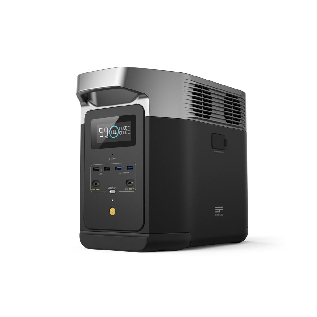 גנרטור סולארי חשמלי \ תחנת כח ניידת ECOFLOW DELTA 2